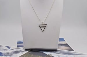 Earth Element Necklace in Sterling Silver