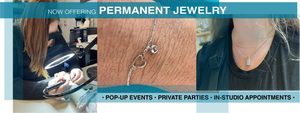 Tranquil Sky Jewelry in Omaha, Nebraska is now offering permanent jewelry. Pop-up events, private parties and in-studio appointments. 