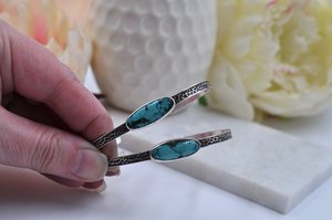 Turquoise Surfboard Cuff Bracelet