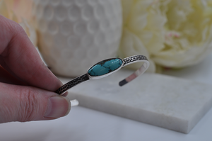 Turquoise Surfboard Cuff Bracelet