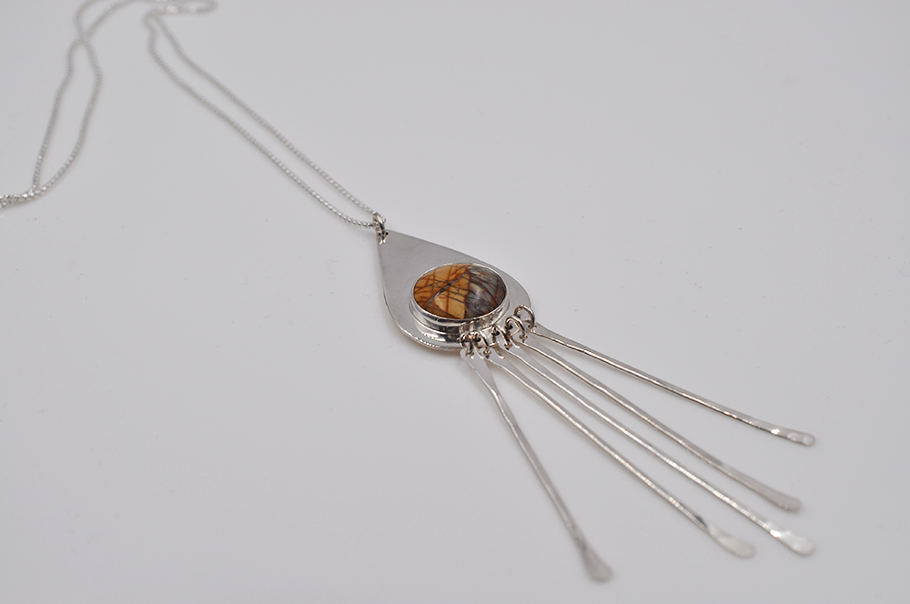 Cherry Creek Jasper Gypsy Tears Necklace