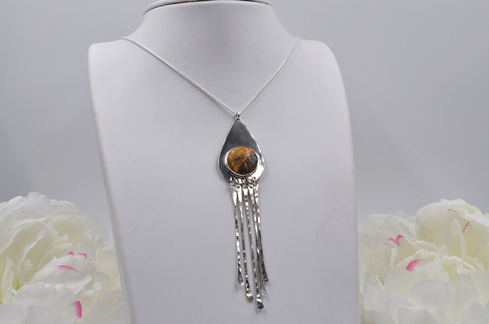 Cherry Creek Jasper Gypsy Tears Necklace