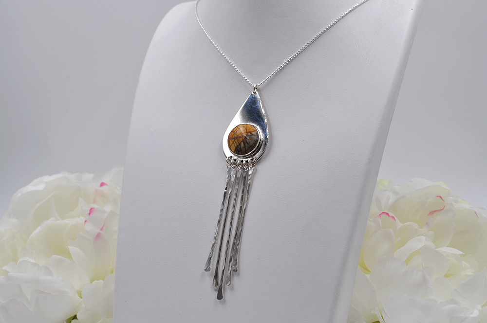 Cherry Creek Jasper Gypsy Tears Necklace