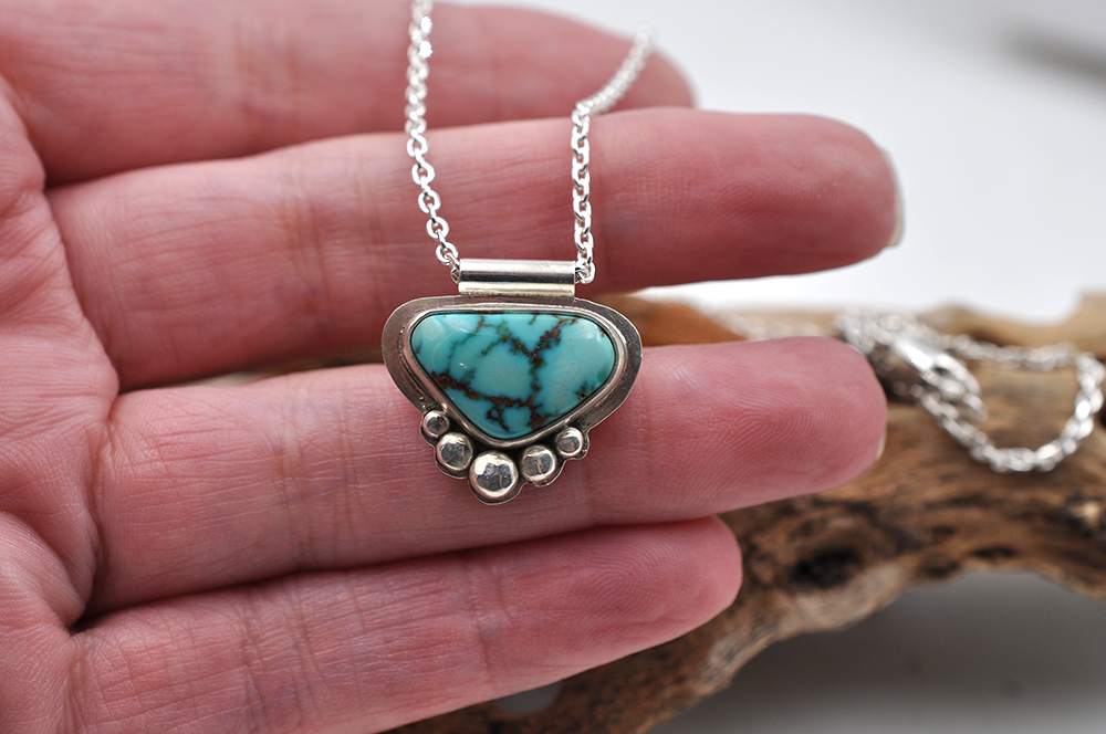 Turquoise Mountain Turquoise Necklace - Tranquil Sky Jewelry Turquoise Mountain Turquoise Necklace - Tranquil Sky Jewelry