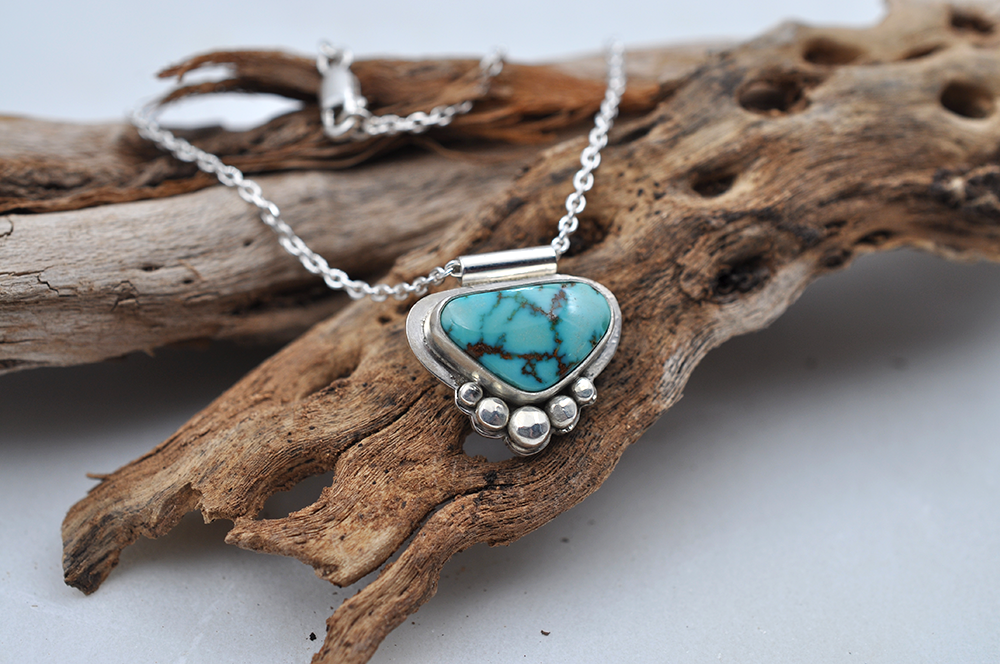 Turquoise Mountain Turquoise Necklace - Tranquil Sky Jewelry Turquoise Mountain Turquoise Necklace - Tranquil Sky Jewelry