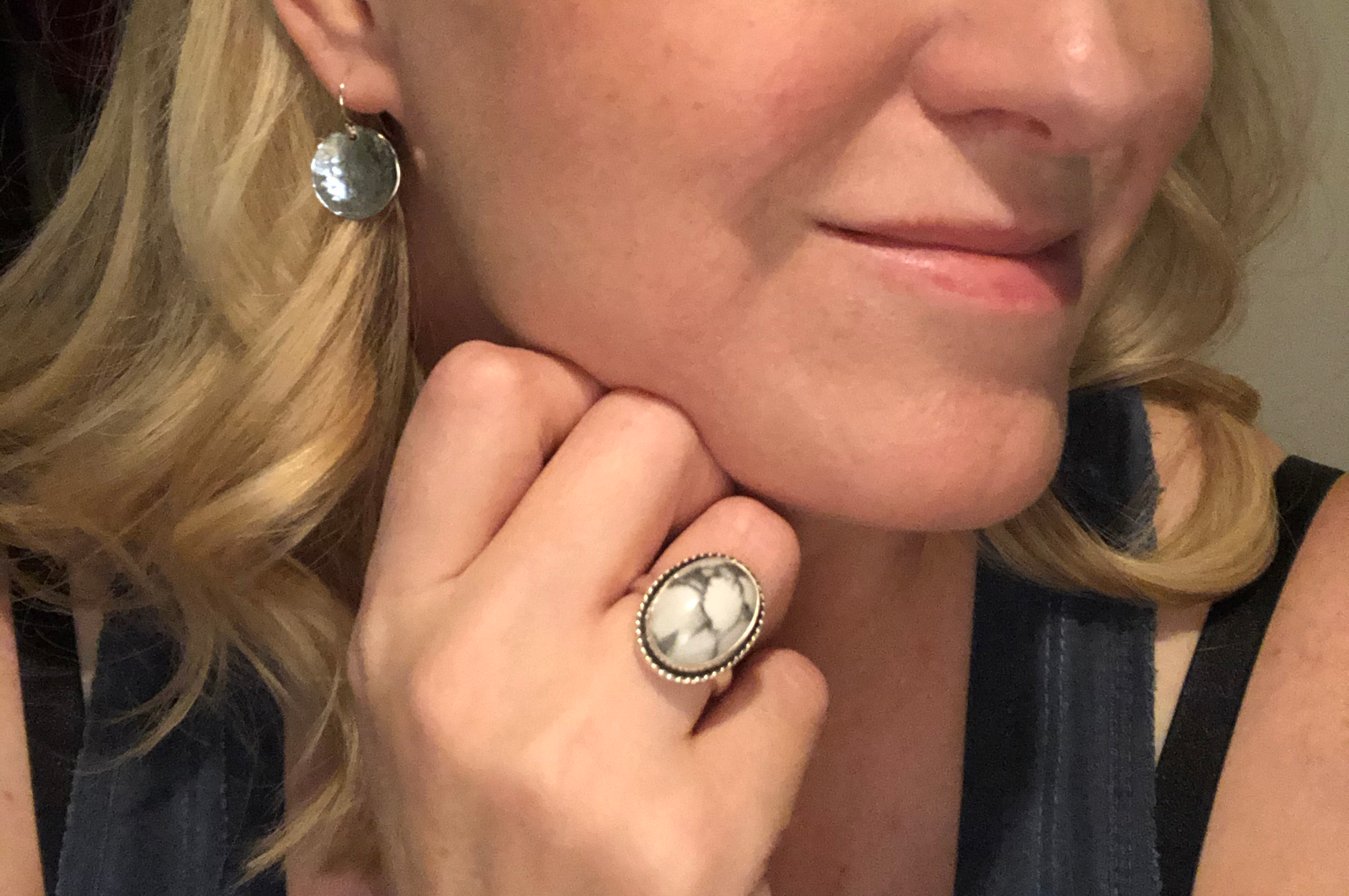 WEDNESDAY NIGHTS: Beginning Class: Stone Ring & Silver Earrings • May 28th -  June 18th