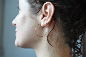 14K Rose Gold Filled Classic Small Hoop Earrings