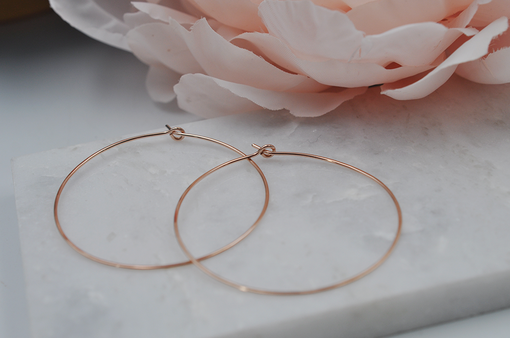 Extra Large Classic Circle Hoop Earrings