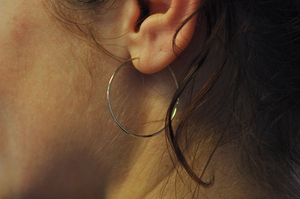 14K Yellow Gold Filled Classic Small Hoop Earrings