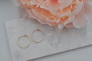 14K Gold Filled Mini Classic Hoops