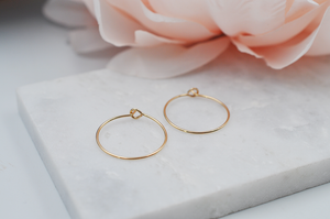 14K Gold Filled Mini Classic Hoops