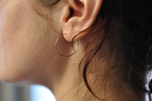 Mini 14K Rose Gold Filled Hoops