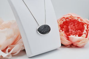 Picasso Jasper Statement Necklace in Silver