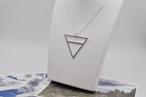 Large Earth Element Necklace in Sterling Silver