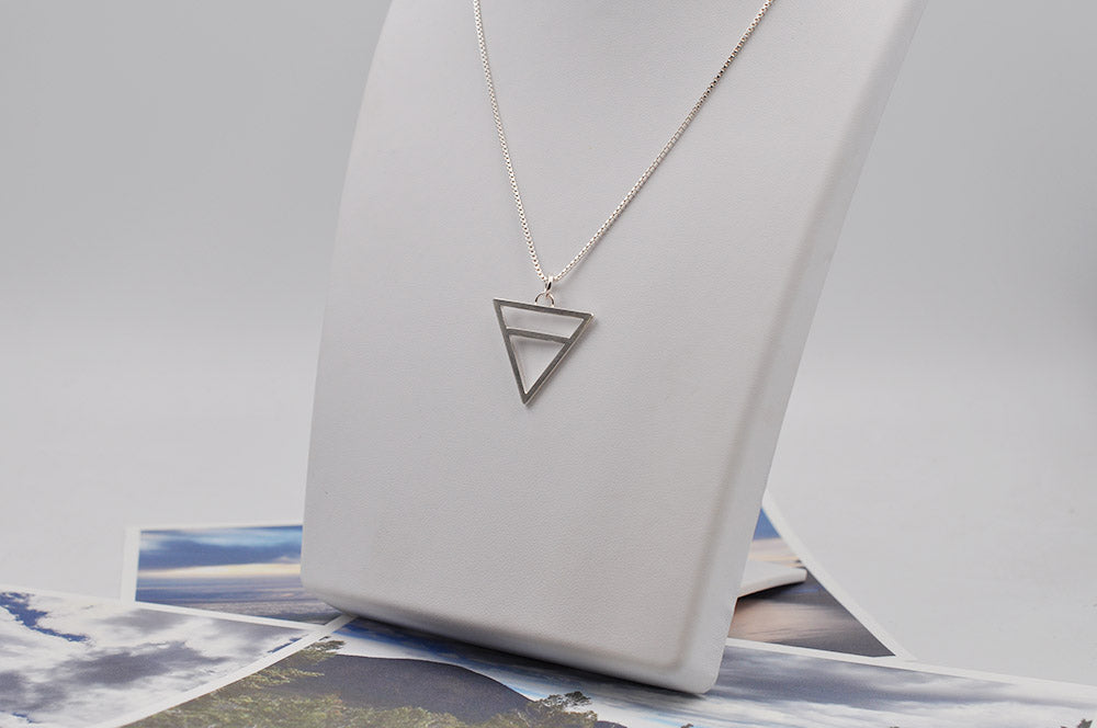 Earth Element Necklace in Sterling Silver