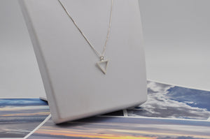 Mini Sterling Silver Water Element Necklace