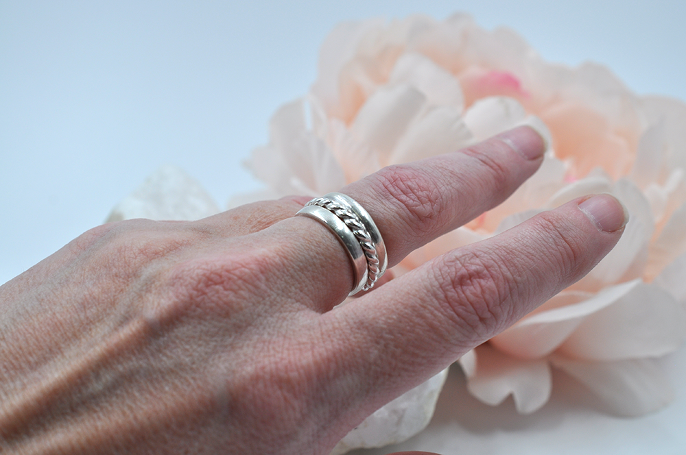 SATURDAY, April 26th • Create Three Sterling Silver Stacking Rings